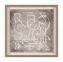 16031 - Obscure II by Mercana Studio Hand Embelished Framed Artwork Matted under Glass