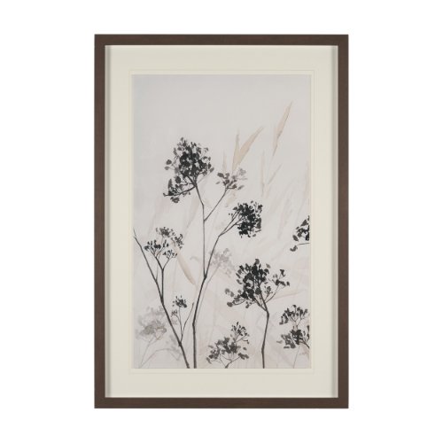 16042 - Meadow L by Mercana Studio Hand Embelished Textured Framed Artwork Matted under Glass