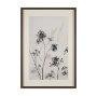 16042 - Meadow L by Mercana Studio Hand Embelished Textured Framed Artwork Matted under Glass