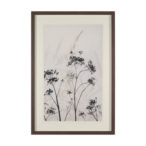 16043 - Meadow R by Mercana Studio Hand Embelished Textured Framed Artwork Matted under Glass