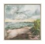 102742-FL - Beach View II by Mercana Studio Hand-Embellished Textured Framed Canvas Artwork