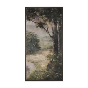 Silent Forest III by Mercana Studio Hand-Embellished Textured Framed Canvas Artwork