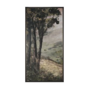 Silent Forest IV by Mercana Studio Hand-Embellished Textured Framed Canvas Artwork