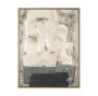 102749-FL - Textural Echo - Ash by Kristine Hegre Hand-Embellished Textured Framed Canvas Artwork
