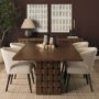 71032 - Mala Beige Paper Mache Cube Garland