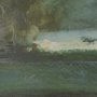15940 - Dusks Shadow by Mercana Studio Hand Embelished Framed Artwork Matted under Glass