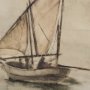 15980 - Timeless Voyage (Set of 2) by Mercana Studio Hand Embelished Framed Artwork Matted under Glass