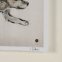 15987 - Playful Pup I by Mercana Studio Hand Embelished Framed Artwork Matted under Glass