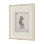 15990 - Playful Pup IV by Mercana Studio Hand Embelished Framed Artwork Matted under Glass