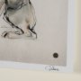 15990 - Playful Pup IV by Mercana Studio Hand Embelished Framed Artwork Matted under Glass