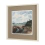 15995 - Shoreline Beauty II by Mercana Studio Hand Embelished Framed Artwork Matted under Glass