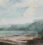 15995 - Shoreline Beauty II by Mercana Studio Hand Embelished Framed Artwork Matted under Glass