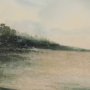 15999 - Coastal Splendor II by Mercana Studio Hand Embelished Framed Artwork Matted under Glass
