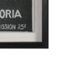 16023 - Ephemera Independent by The Vintage Collection Hand Embelished Text Frame Artwork Matted under Glass