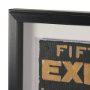 16023 - Ephemera Independent by The Vintage Collection Hand Embelished Text Frame Artwork Matted under Glass