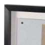 16024 - Ephemera Sculpture by The Vintage Collection Hand Embelished Text Framed Artwork Matted under Glass