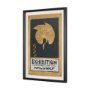 16025 - Ephemera Exhibition by The Vintage Collection Hand Embelished Text Framed Artwork Matted under Glass