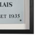 16026 - Ephemera L'Art by The Vintage Collection Hand Embelished Textured Framed Artwork Matted under Glass