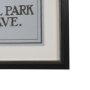 16028 - Ephemera Architecture by The Vintage Collection Hand Embelished Framed Artwork Matted under Glass