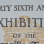16028 - Ephemera Architecture by The Vintage Collection Hand Embelished Framed Artwork Matted under Glass
