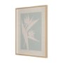 16032 - Verdant Silhouettes I by Hannah Dawson Hand Embelished Textured Framed Artwork Matted under Glass