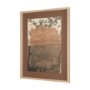 16035 - Textural Echo - Patina by Kristine Hegre Hand Embelished Textured Framed Artwork Matted under Glass