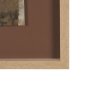 16035 - Textural Echo - Patina by Kristine Hegre Hand Embelished Textured Framed Artwork Matted under Glass