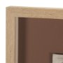 16036 - Textural Echo - Rust by Kristine Hegre Hand Embelished Textured Framed Artwork Matted under Glass
