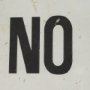 16041 - No Parking LG by Mercana Studio Hand Embelished Textured Framed Artwork Matted under Glass
