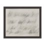102728-FS - Message I by Mercana Studio Hand-Embellished Textured Framed Canvas Artwork