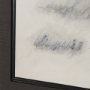 102728-FS - Message I by Mercana Studio Hand-Embellished Textured Framed Canvas Artwork