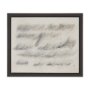 102729-FS - Message II by Mercana Studio Hand-Embellished Textured Framed Canvas Artwork