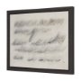 102729-FS - Message II by Mercana Studio Hand-Embellished Textured Framed Canvas Artwork