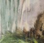 102741-FL - Beach View I by Mercana Studio Hand-Embellished Textured Framed Canvas Artwork