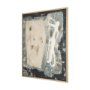 102750-FL - Textural Echo - Erosion by Kristine Hegre Hand-Embellished Textured Framed Canvas Artwork