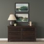 15938 - Morning Calm by Mercana Studio Hand Embelished Framed Artwork Matted under Glass