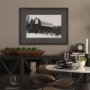 15974 - The Farm by Deborah Revell Hand Embelished Textured Framed Art Print Matted under Glass
