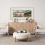 15999 - Coastal Splendor II by Mercana Studio Hand Embelished Framed Artwork Matted under Glass