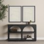 16006 - Linen Folds II by Mercana Studio Handmade Original Framed Artwork Matted under Glass