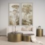 102738-FL - Timeless Vista IV by Mercana Studio Hand-Embellished Textured Framed Canvas Artwork