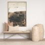 102751-FL - Textural Echo - Fragment by Kristine Hegre Hand-Embellished Textured Framed Canvas Artwork