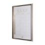 14099 - MENU I by Mercana Studio a Hand Embellished Textured Framed Art Print Matted under Glass