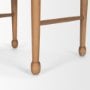 71180 - Brinley Woven Paper Rope w/ Brown Wood Frame Dining Chair