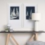 15135 - Paper Boats I by Studio M a Framed Art Print Matted under Glass