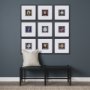 15226 - Flower Portrait III by Mercana Studio Hand Embellished Textured Framed Art Print Matted under Glass