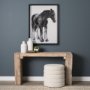 15308 - Equine Sketch 5 by Manny Woodart a Hand Embellished Textured Framed Art Print