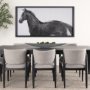 15309 - Equine Sketch 9 by Manny Woodart a Hand Embellished Textured Framed Art Print