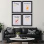 15386 - Lemon Drop by Mercana Studio a Hand Embellished Textured Framed Art Print Matted under Glass