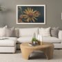 15465 - Wild Blooms II by Nathan Larson a Hand Embellished Framed Photo Art Print Matted under Glass
