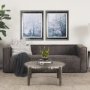14753 - A Fresh Winter Morning I by Mercana Studio Hand Embellished Framed Art Print Matted under Glass